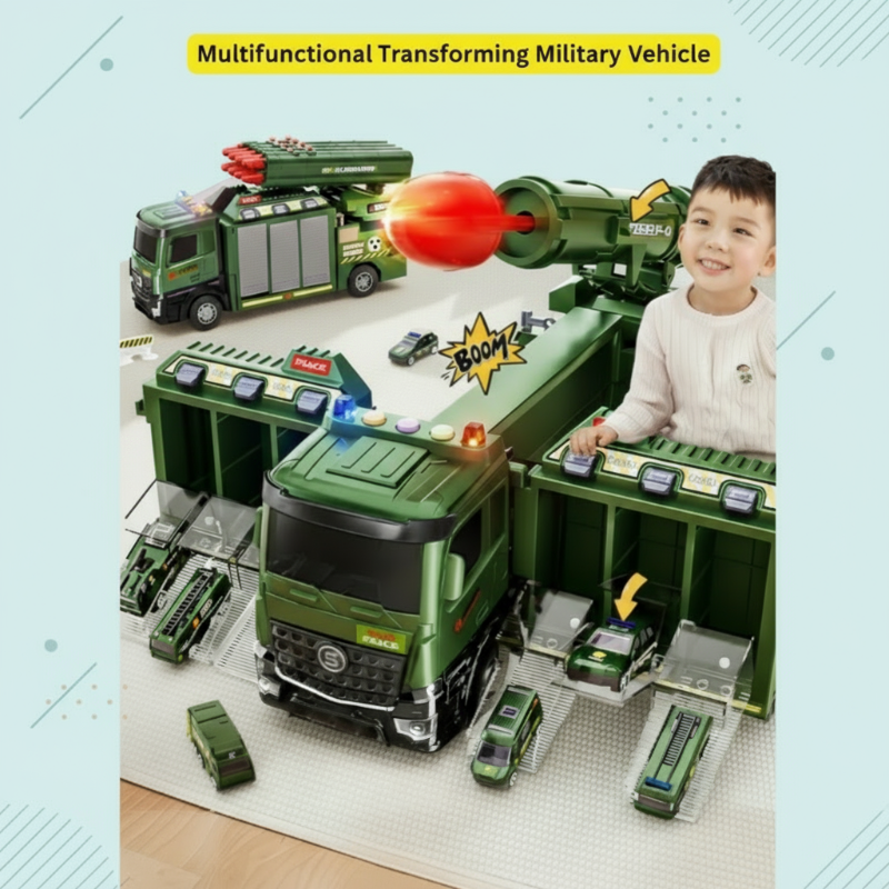 MegaTank – Robust & innovativ – Militärlastwagen