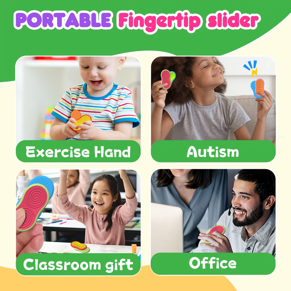 SensorySlide – Beruhigend & interaktiv – Magnetisches Fidget-Spielzeug