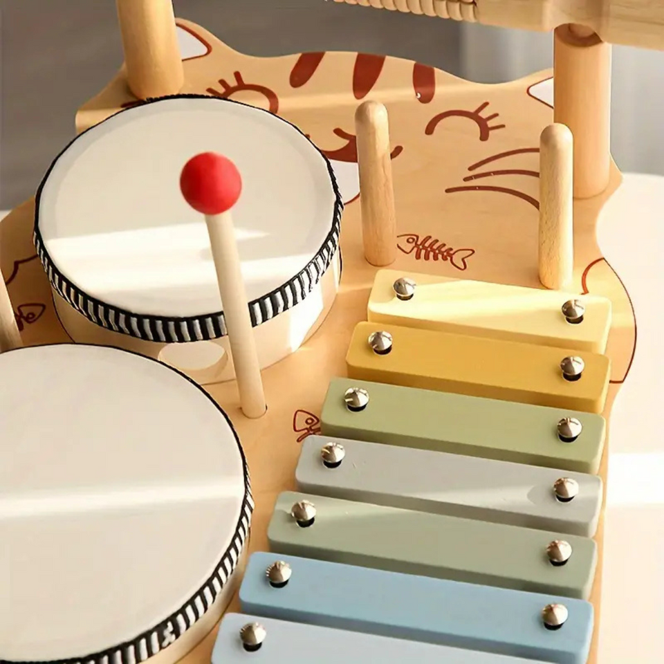 Woods – Musikalisch & pädagogisch – Holz-Schlagzeug für Kleinkinder