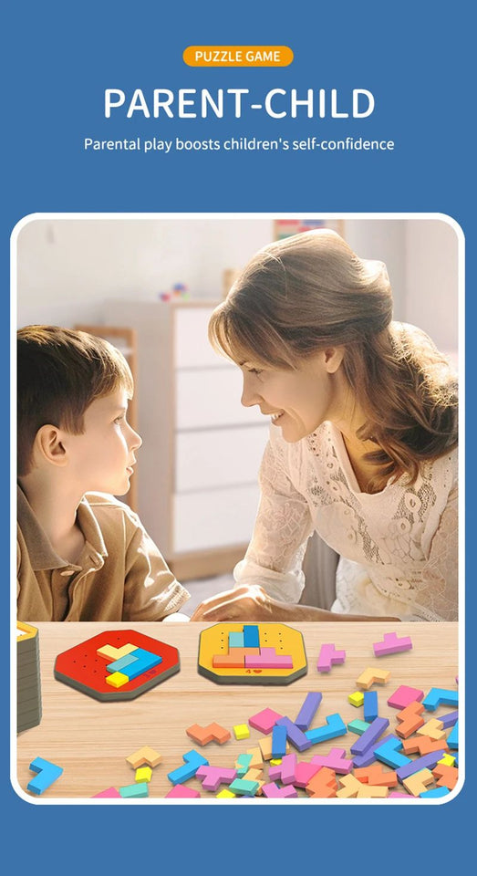 Logic Blocks™ – Farbe & Kreativität – Geometrisches Rätsel