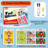 Spot the Difference Game – Konzentration & Lernen – Kartenspiel