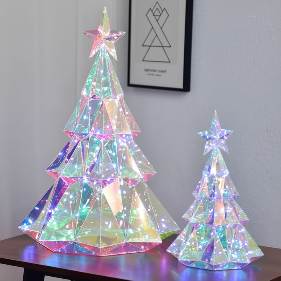 CrystalGlow – Festlich & stimmungsvoll – Dekorativer LED-Weihnachtsbaum