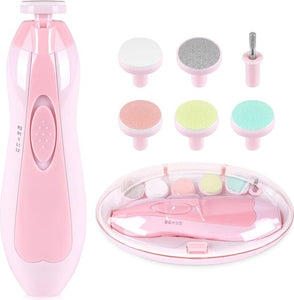 SafeCare – Geräuschlos & sicher – Elektrisches Baby-Nagelfeilen-Set