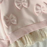 LittleAngel – Weich & stilvoll – Baby-Set mit Pullover und elastischer Hose