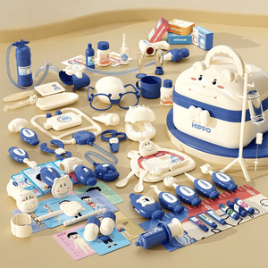 Hippo Doctors Set™ - Mini-Ärzte in Aktion - Spielzeug-Arzt-Set