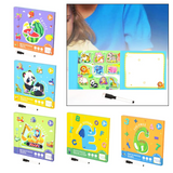 SmartMatch – Spielerisch & lehrreich – Magnetisches 2-in-1-Mal- und Rätselbuch