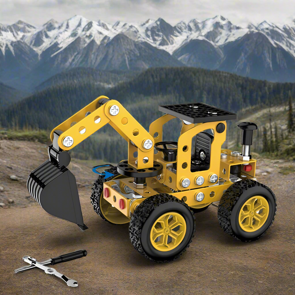 MetalBuild – Cool & lehrreich – Konstruktionsfahrzeug-Set