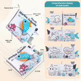 SoftTails – Farbenfroh & sensorisch – Baby-Wackelbuch