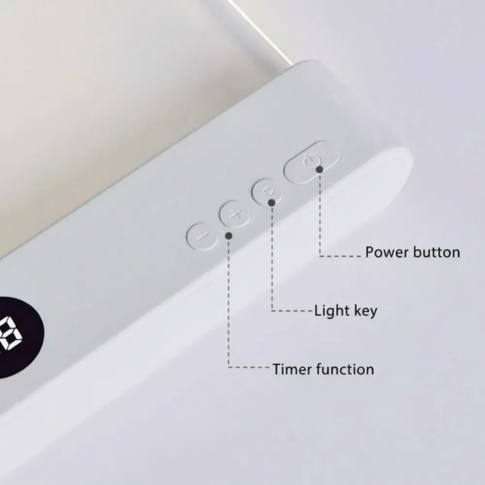 LumiPanel – LED & gesunde Augen – Dimmbare USB-Leselampe
