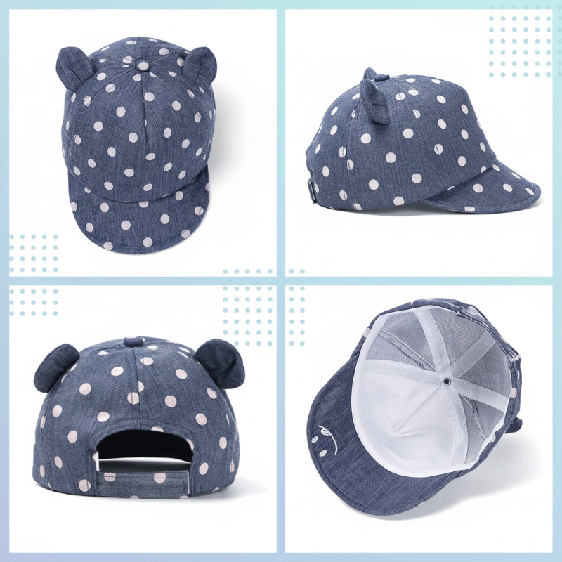 MiniStyle – Trendy & weich – Kinder-Kappe