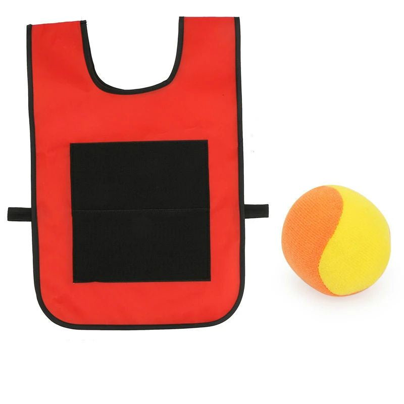 Sticky Shot – Werfen & Kleben – Sportliche Klebeweste