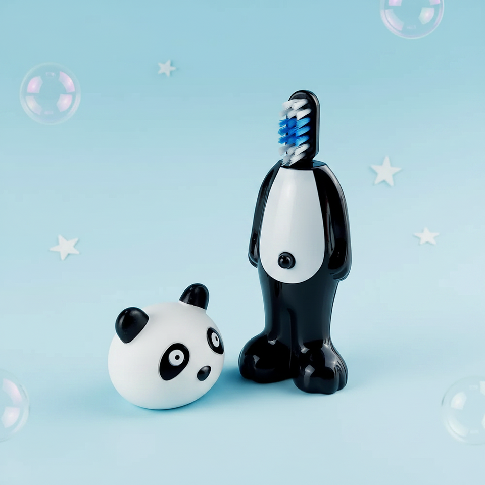 TinyTeeth – Verspielt & niedlich – Kinderzahnbürste in Tierform