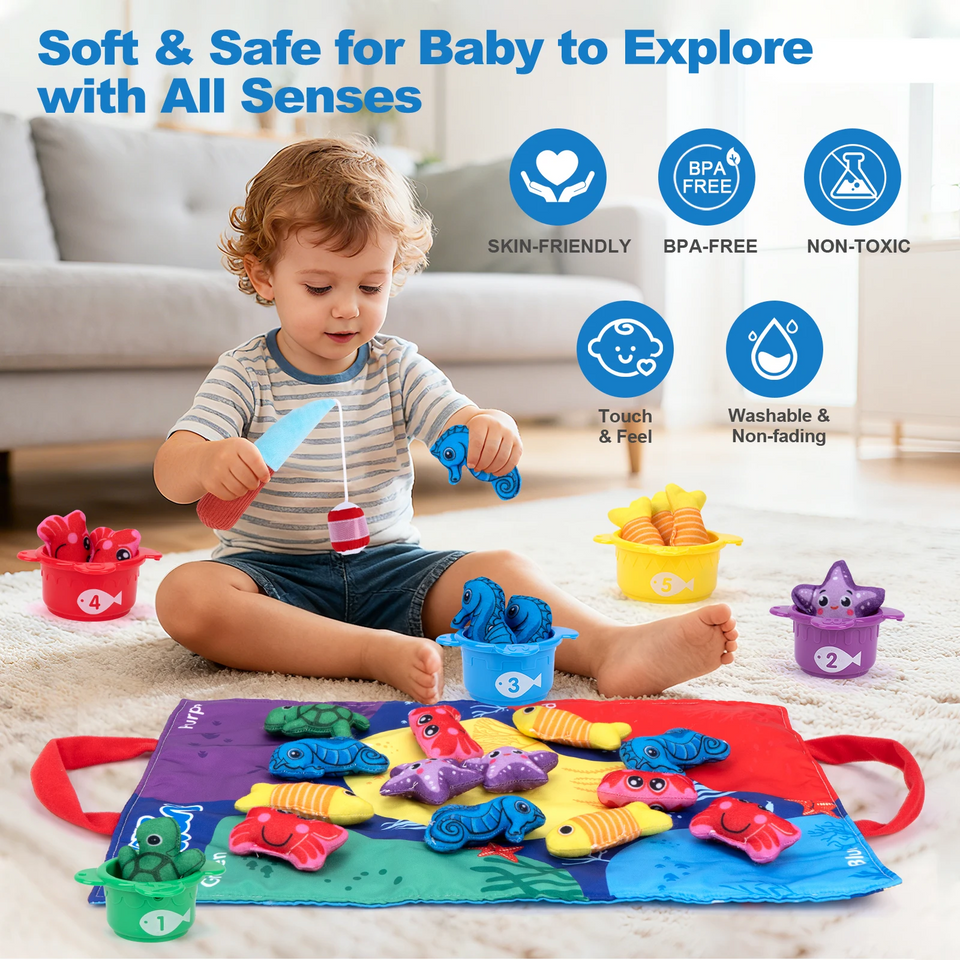 LittleFisher – Lernreich & interaktiv – Montessori-Fischspiel