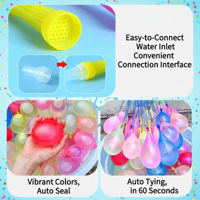 FunBalloons – Einfaches Befüllen in wenigen Sekunden – Magische Wasserballons