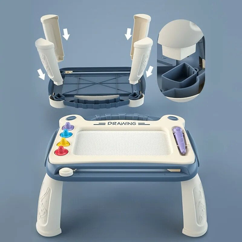 Magnetisk graffittavle™ - Magnetiske kreationer - tegnetavle