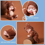 LittleDolly – Süß & Gemütlich – Babypuppe in einem fröhlichen Tierkostüm