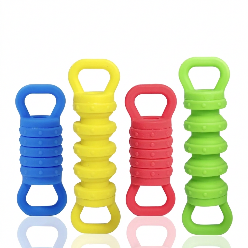 Plungy – Dehnbar & sensorisch – Fidget-Spielzeug aus Silikon (4er-Set)