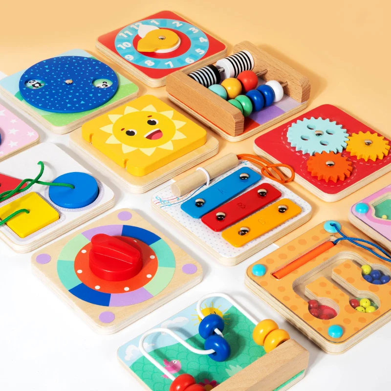 TinySkills – Kreativ & Lernfördernd – Montessori-Magnet-Busy-Board-Spielbrett