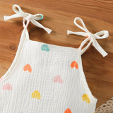 LittleBlossom – Sommerlich, bequem und stilvoll – Baby-Sling-Body mit Hut