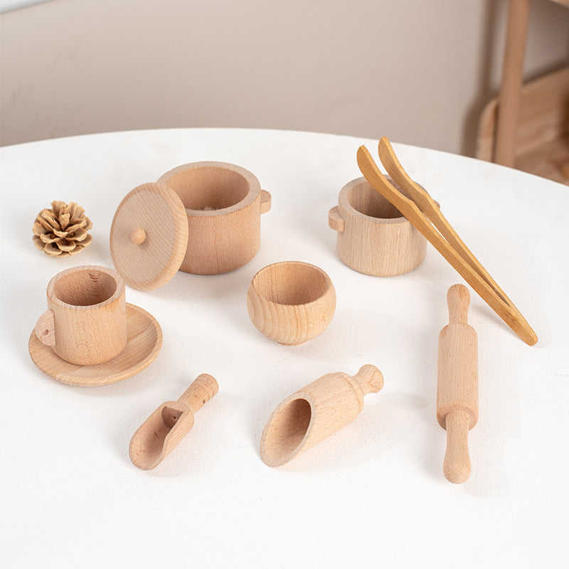 MiniMasterChef – Lehrreich & Unterhaltsam – Spielset „Holzküche“