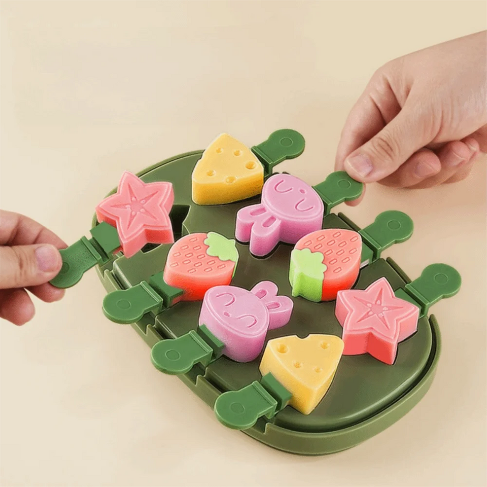 LollyFun – Kreativ & praktisch – Silikon-Eisform mit Aufbewahrungsbox
