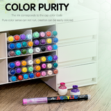 ColorCraft – Kreativ & Nachhaltig – Acrylmarker mit Pinselspitze