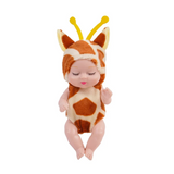 LittleDolly – Süß & Gemütlich – Babypuppe in einem fröhlichen Tierkostüm