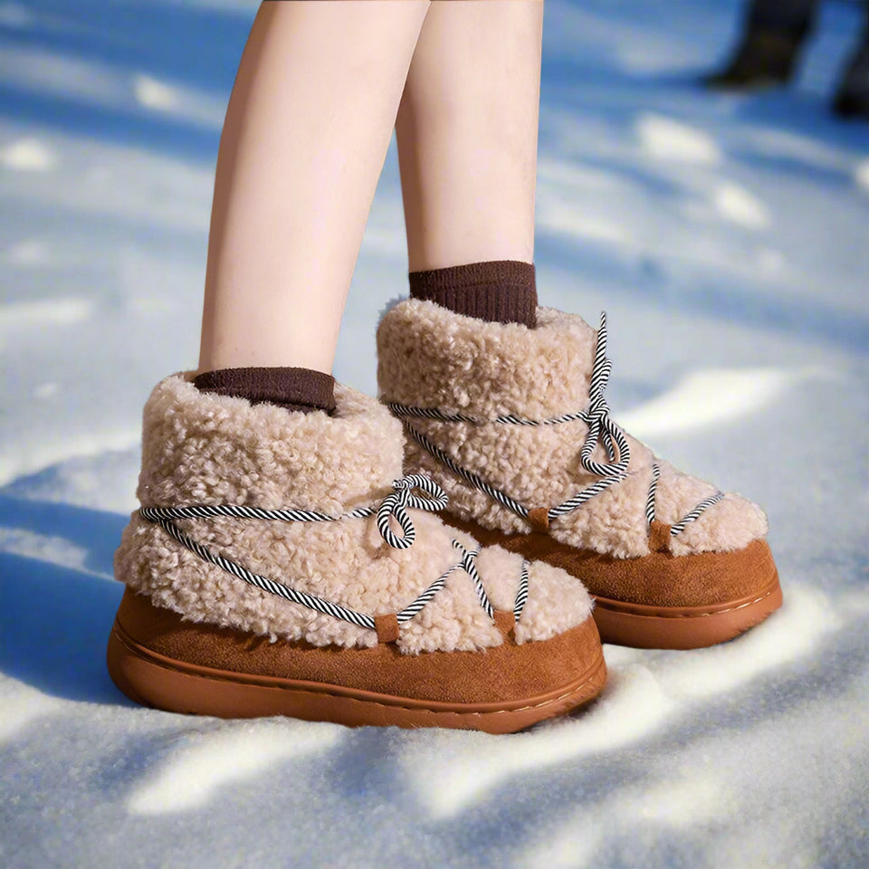 FurStep – Bequem & stilvoll – Winterstiefel mit warmem Fellfutter