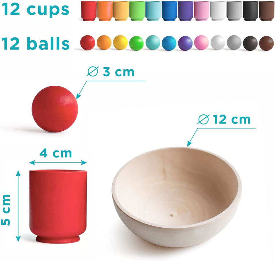 Woods™ - Match farverne - Sorteringsspil