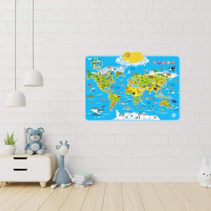 LittleExplorers – Lernen & Spielen – Weltkarte der Tiere