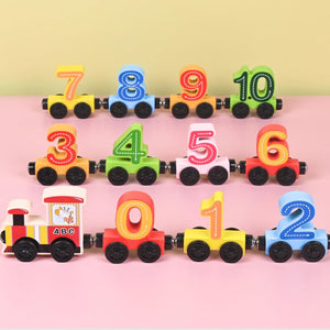 Tiny Express™ – Ausmalen & Gestalten - Holzeisenbahnspielzeug