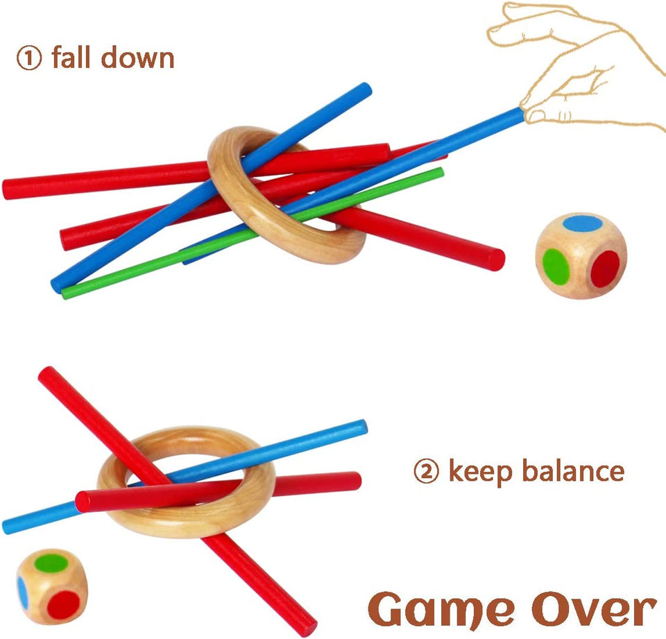 Woods™ - Hold balancen i spillet! - Mikado-spil