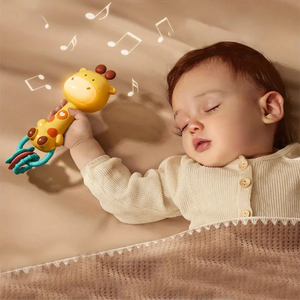 TinyZintuig – Sicher & lehrreich - Babyrassel für die sensorische Entwicklung