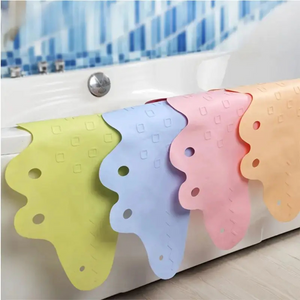 AquaJoy – Rutschfest & sicher – Kinderbadematte Krokodil
