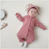 Mini Fashion™ - Sødt kanin-design - Baby Romper