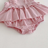 TinyBloom – Süß & weich – Kleid für Babys und Kleinkinder mit Rüschen