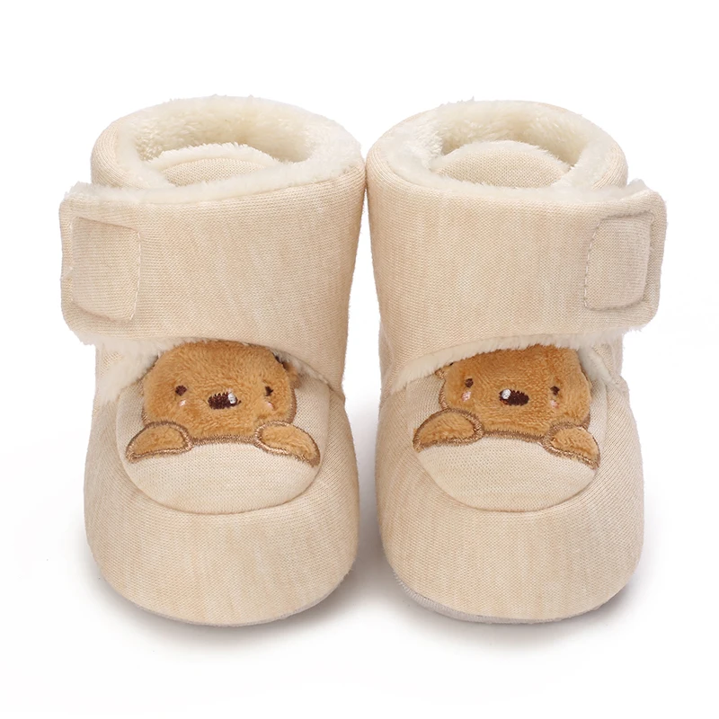 TinyBoots – Gemütlich & bequem – Plüsch-Babyschuhe für den Winter