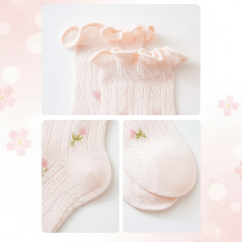 HappyToes – Farbenfroh & niedlich – Babysocken (5er-Set)
