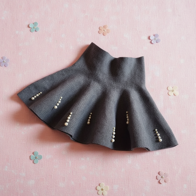 Girls Knitted Skirt – Komfort & Stil – Kinderrock