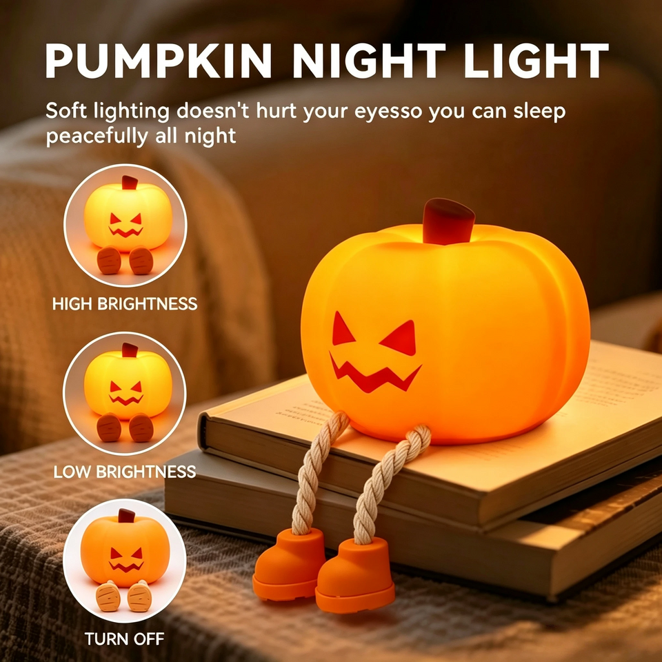 SpookyLamp – Niedlich & stimmungsvoll – Halloween-Nachtlicht