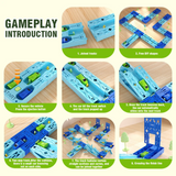 GravityRacer – Lehrreich & unterhaltsam – DIY-Fahrzeug-Bahnset