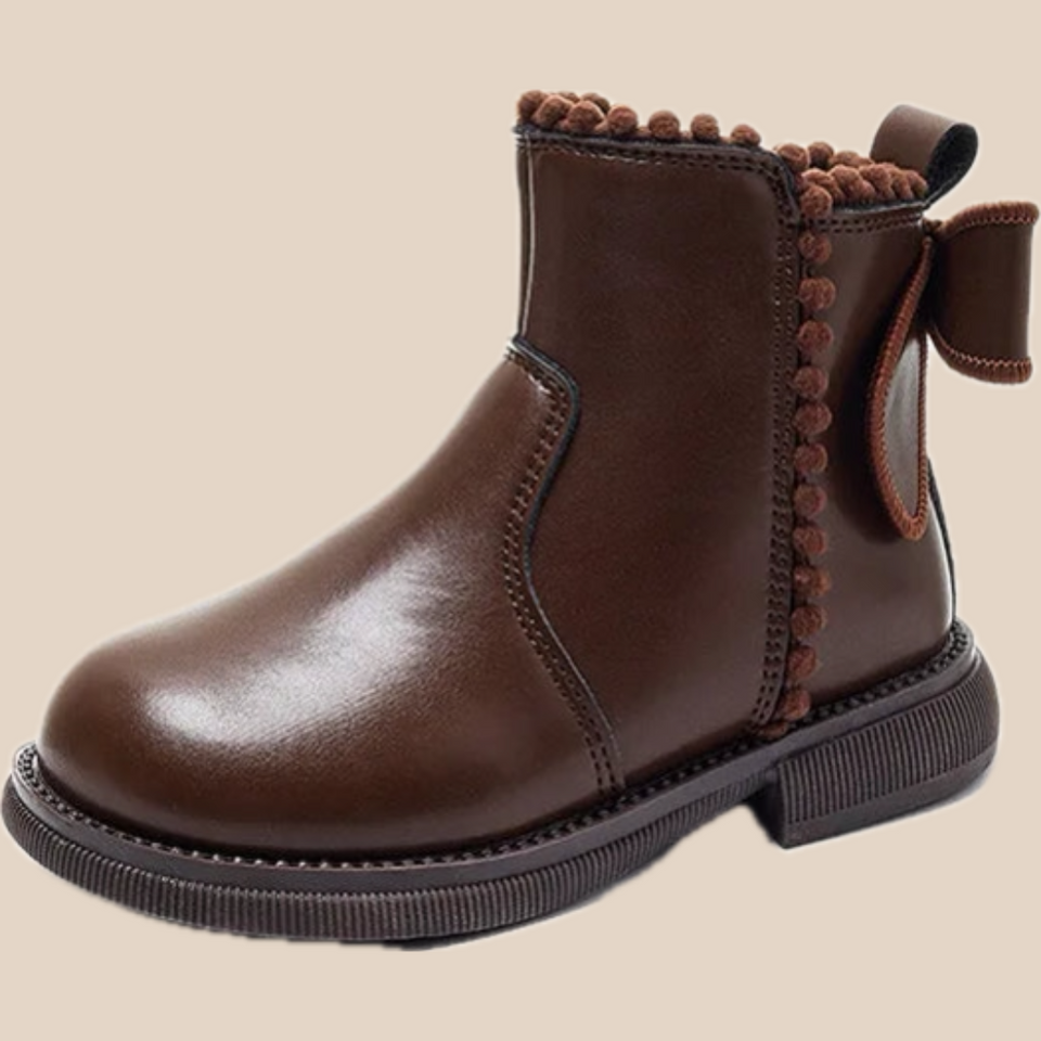 Mini Fashion – Komfort & Stil – Lederstiefeletten