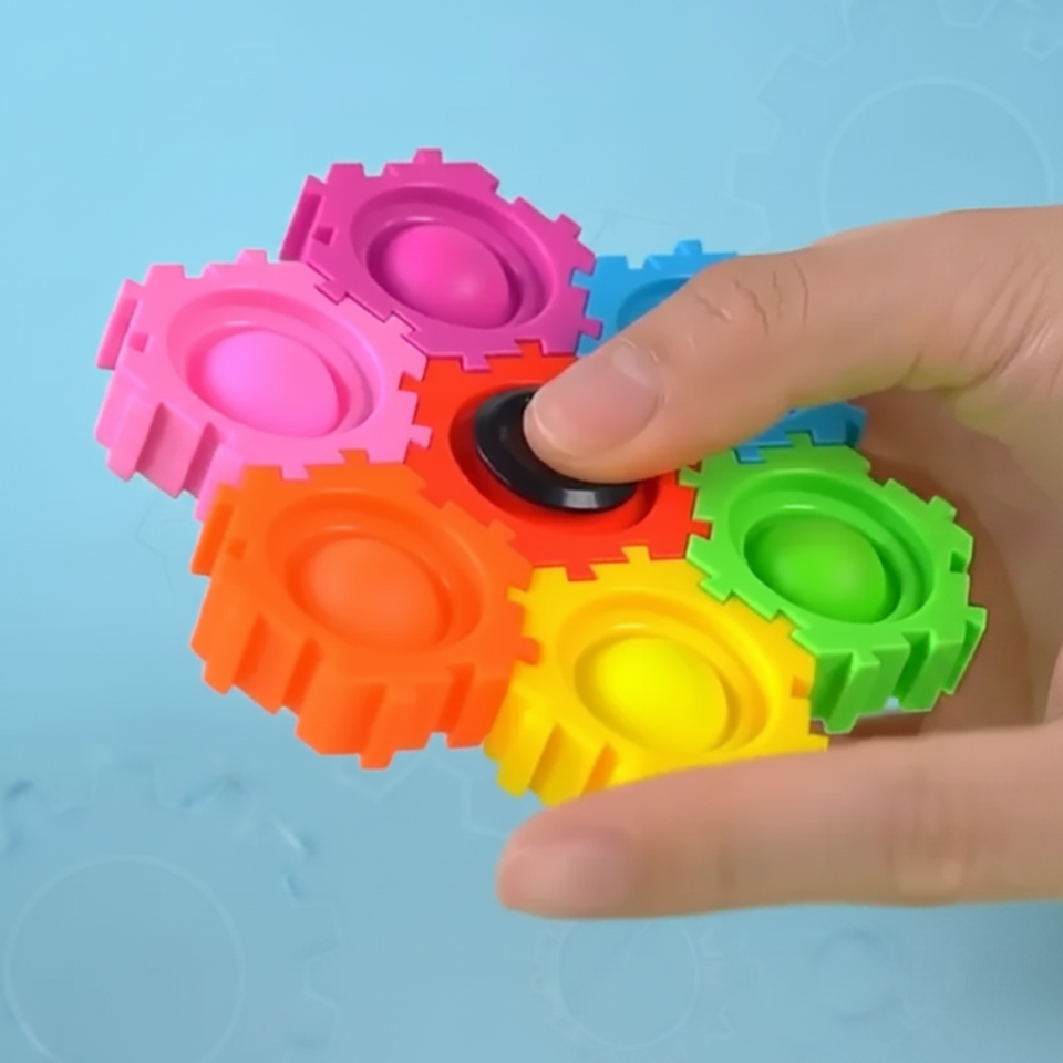 GearSpin – Lernfördernd & interaktiv – Spielzeug zum Stressabbau