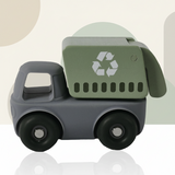 Montessori Silicone Toy Car – Sicher & bissfest – Beißspielzeug aus Silikon in Fahrzeugform