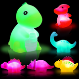 AquaGlow – Sicher & lehrreich – Leuchtendes Badespielzeug-Set