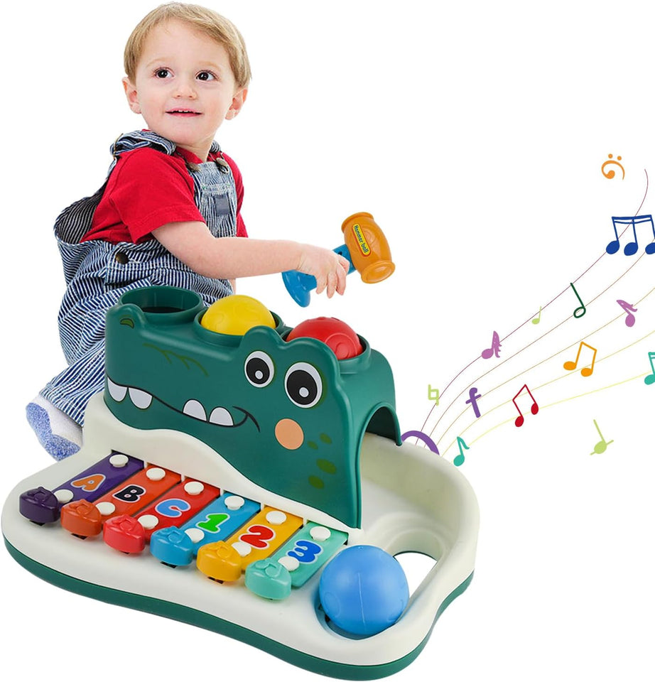 GatorBeats – Musikalisch & unterhaltsam – Hammer-Xylophon-Spielzeug