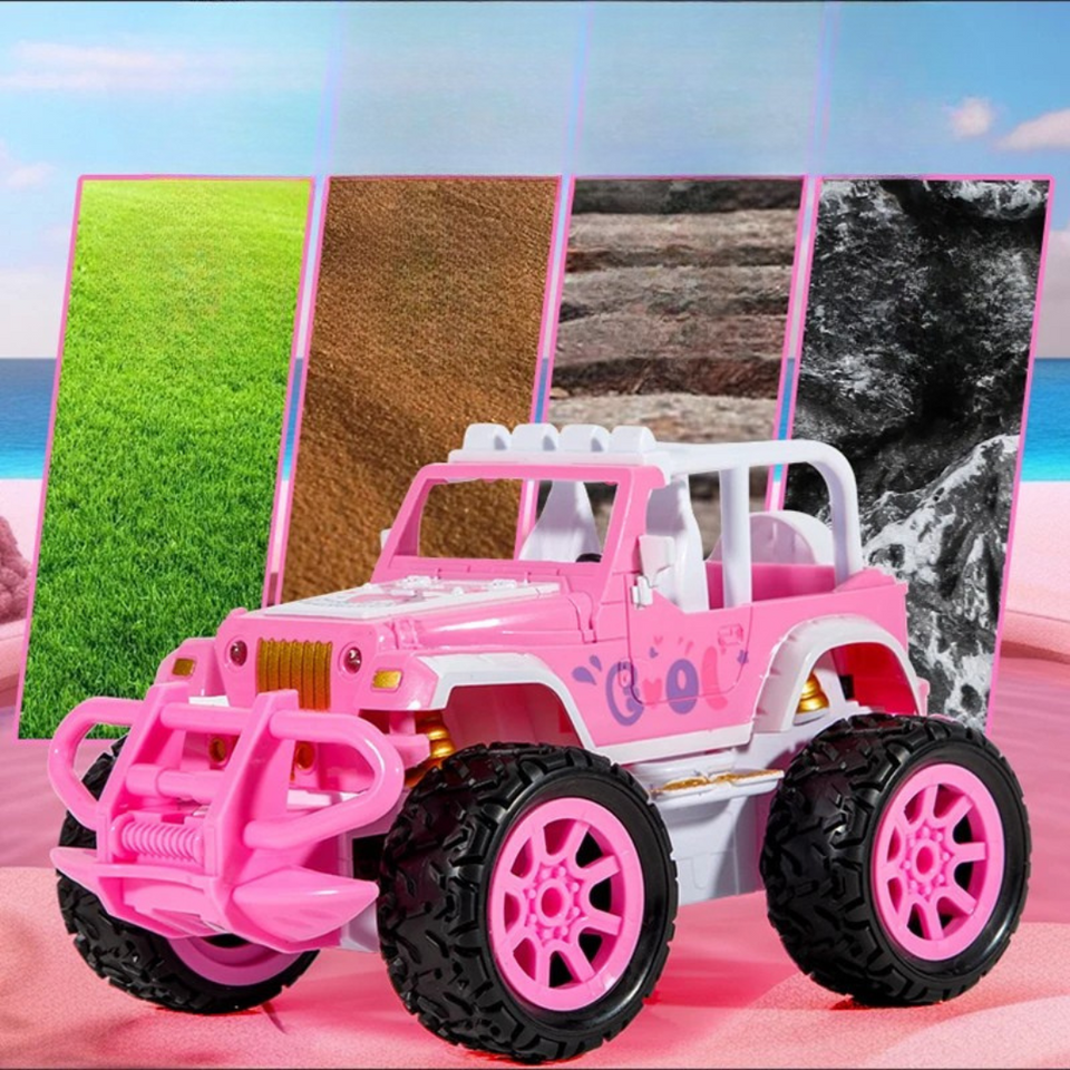 RC Offroader Pink™ – Hårdfør lyserød racer – Legetøjs-RC bil