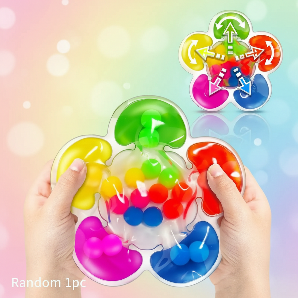 Squishy Bead Maze – Sansestimulerende & afslappende – Fidget-legetøj