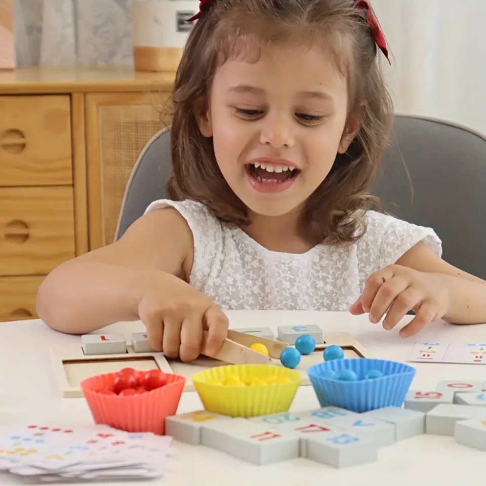 Colorwise – Spielerisches Lernen - Montessori-Zähl- und Sortierspiel