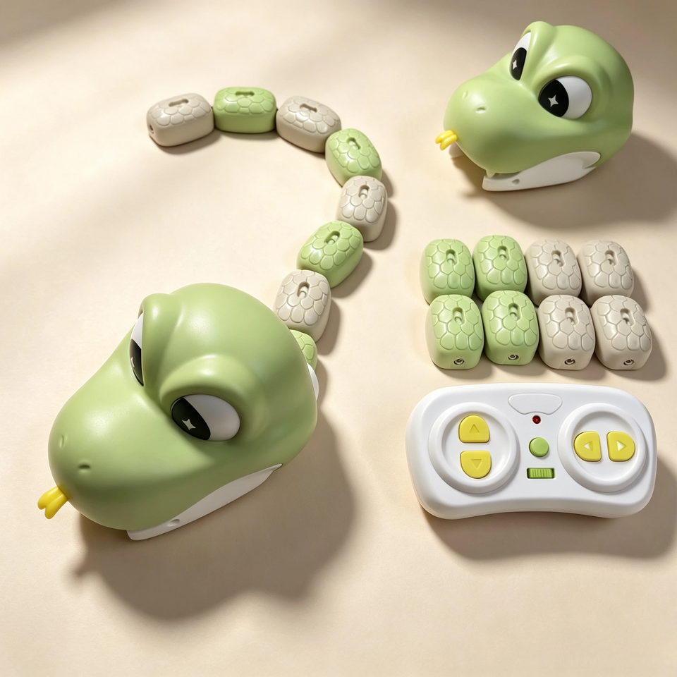 SnakeChase – Interaktiv & spannend – RC-Schlangen-Spielzeug mit Fernbedienung